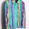 Crazy Jacket Vintage Estampado de Rayas "XL"
