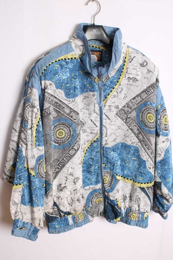 Crazy Jacket Vintage Estampado Astrología "2XL/3XL"
