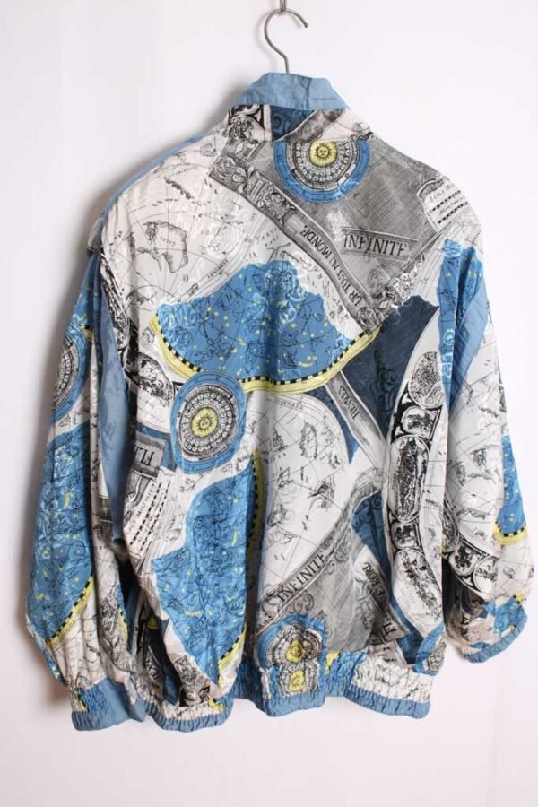 Crazy Jacket Vintage Estampado Astrología "2XL/3XL"