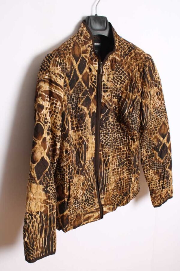 Chaqueta Animal Print Vintage Marrones "M"