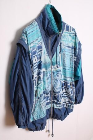 Crazy Jacket Vintage Deportiva Estampada "2XL"