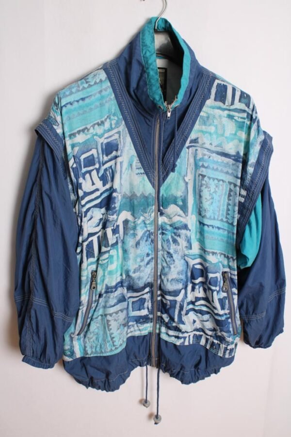 Crazy Jacket Vintage Deportiva Estampada "2XL"