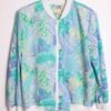 Crazy Jacket Ligera Vintage Hojas "L/XL"