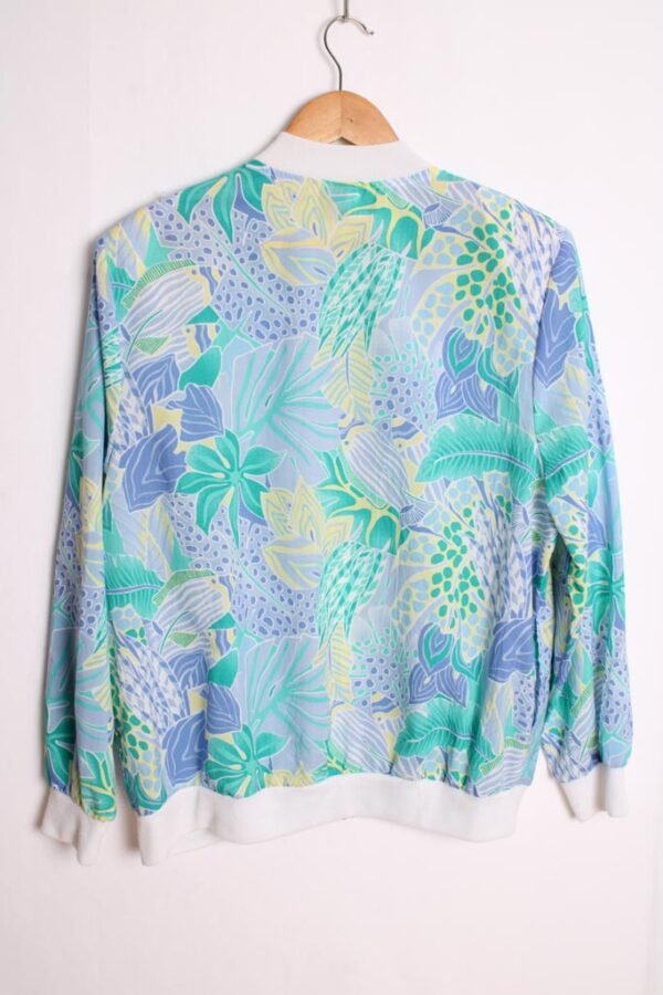 Crazy Jacket Ligera Vintage Hojas "L/XL"