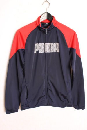 Crazy Jacket Puma Vintage Azul Marino y Roja "S"