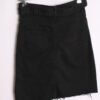 Falda Corta Denim Negro Vintage "S"