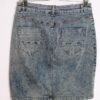 Falda Recta Vintage Lavado Lejia "M"