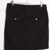 Falda Negra Denim Vintage Mini "M/L"