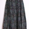 Falda Print Paisley Vintage Tonos Morados "XS"