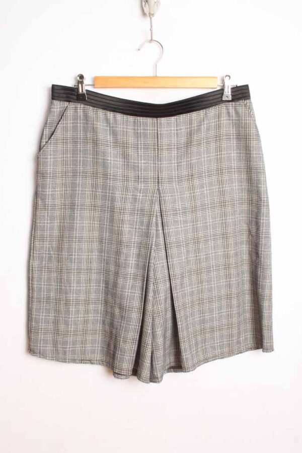 falda-lana-vintage-cuadros.jpg Falda Pantalón Vintage de Cuadros "XL"