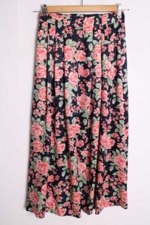 Falda Midi Vintage Marino Flores "2XS"