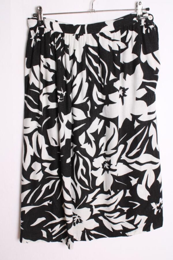 Falda Vintage Flores Bicolor "M"