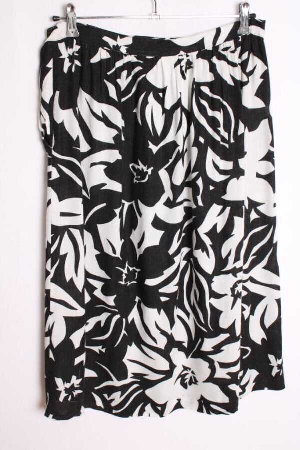 Falda Vintage Flores Bicolor "M"