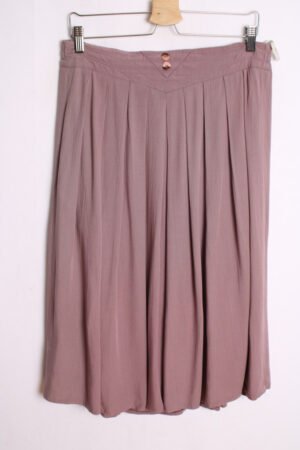 Falda Vintage Midi Rosa Empolvado "L/XL"