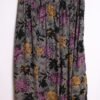 Falda Midi Vintage Estampado Flores "XL/2XL"