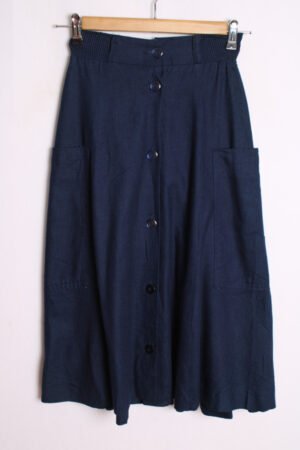 Falda Marino Vintage Midi Vuelo "2XS/XS"