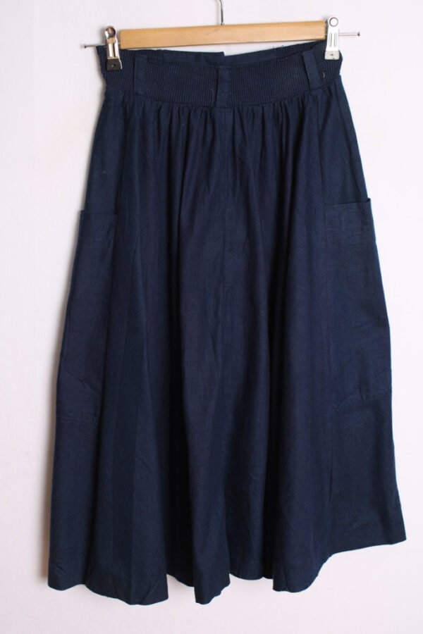 Falda Marino Vintage Midi Vuelo "2XS/XS"
