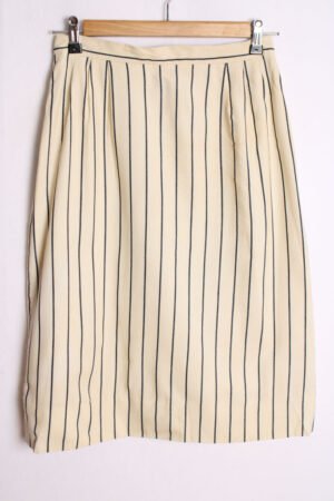 Falda Vintage Lápiz Rayas "XS"
