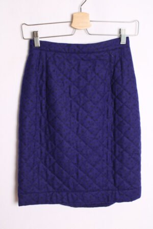 falda-vintage-midi-mini.jpg Falda Tubo Vintage Morada Acolchada "2XS"