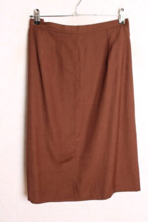 Falda Handmade Vintage Marrón Recta "XL/2XL"