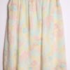 Falda Midi Vintage Estampado Pastel "L/XL"
