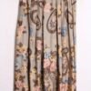 Falda Vintage Midi Paisley y Flores "S"