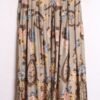 Falda Vintage Midi Paisley y Flores "S"