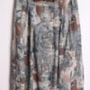 Falda Midi Vintage Estampado Egipcio "M"
