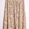 Falda Vintage Midi Flores Pastel "M/L"
