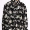 Forro Polar Copos de Nieve Vintage "XL" mujer