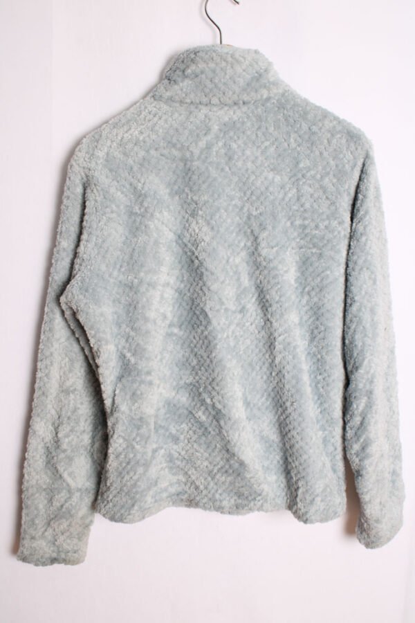 Forro Polar Columbia Vintage  Peluche Gris "L" mujer
