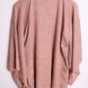 Haori Japonés Vintage Kimono  Rosa Empolvado