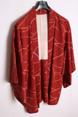Haori Japonés Vintage Kimono Color Caldera