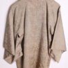 Haori Japonés Vintage Kimono Gris Estampado
