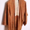 kimono haori vintage-48 Haori Japonés Vintage Kimono Color Cobrizo