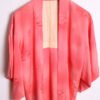 Haori Japonés Vintage Kimono Rosa Chicle