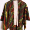 Haori Japonés Vintage Kimono Estampado Difuminado