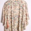Kimono Haori Vintage Blanco Crudo Estampado