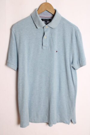 polo-ralph-lauren-vintage-31.jpg Polo Tommy Hilfiger Vintage Azul Celeste "M"