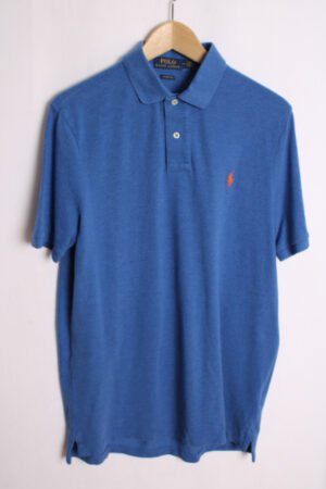 polo-ralph-lauren-vintage-46.jpg Polo Ralph Lauren Vintage Azul Jaspeado "M"