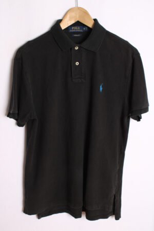 polo-ralph-lauren-vintage-tommy-hilfiger-1.jpg Polo Ralph Lauren Vintage Negro Desgastado "M"