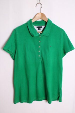 Polo Vintage Tommy Hilfiger Verde "XL"
