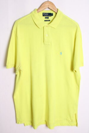 Polo Vintage Amarillo Flúor Ralph Lauren "L"