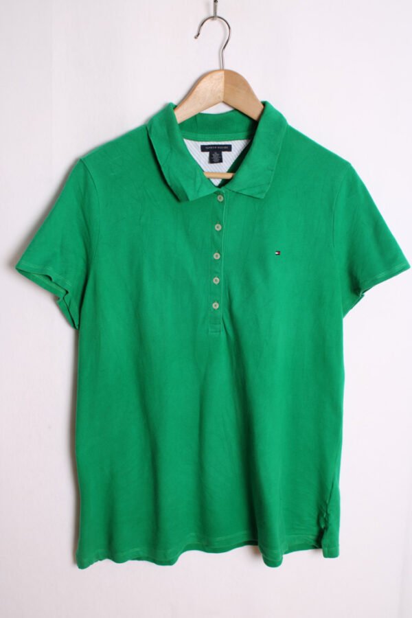 Polo Vintage Tommy Hilfiger Verde "XL"