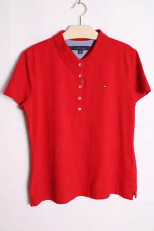 polo-ralph-lauren-vintage-tommy-hilfiger-72.jpg Polo Vintage Rojo Tommy Hilfiger "M"