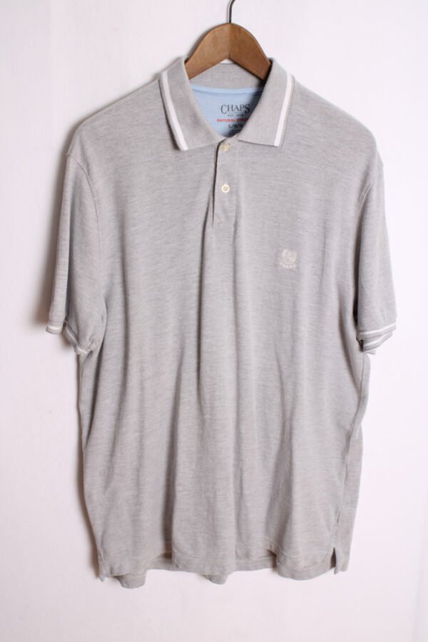 polo-ralph-lauren-vintage_-30.jpg Polo Gris Vintage de Chaps "L"