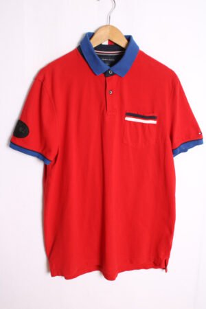 Polo Rojo Vintage Tommy Hilfiger "M"