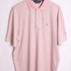 Polo Vintage Ralph Lauren Rayas Flúor "XL"