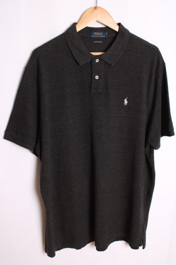 Polo Ralph Lauren Vintage Gris Japeado "XL"