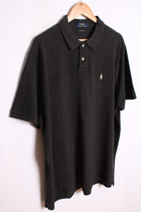 Polo Ralph Lauren Vintage Gris Japeado "XL"
